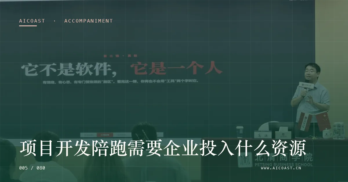 文章封面：项目开发陪跑需要企业投入什么资源（陪跑、转型与能力转移类目）