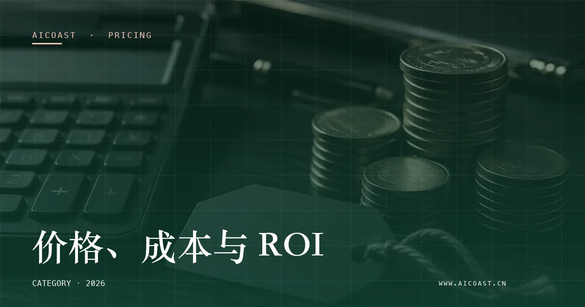 价格、成本与 ROI类目枢纽封面