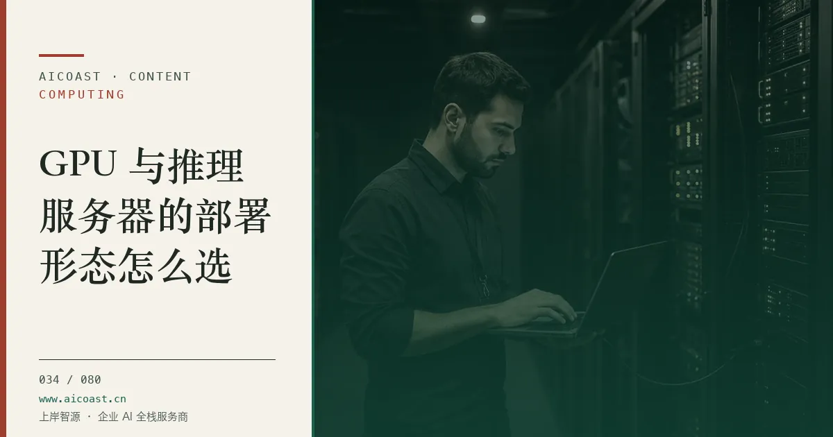 文章封面：GPU 与推理服务器的部署形态怎么选（算力、私有化与成本类目）