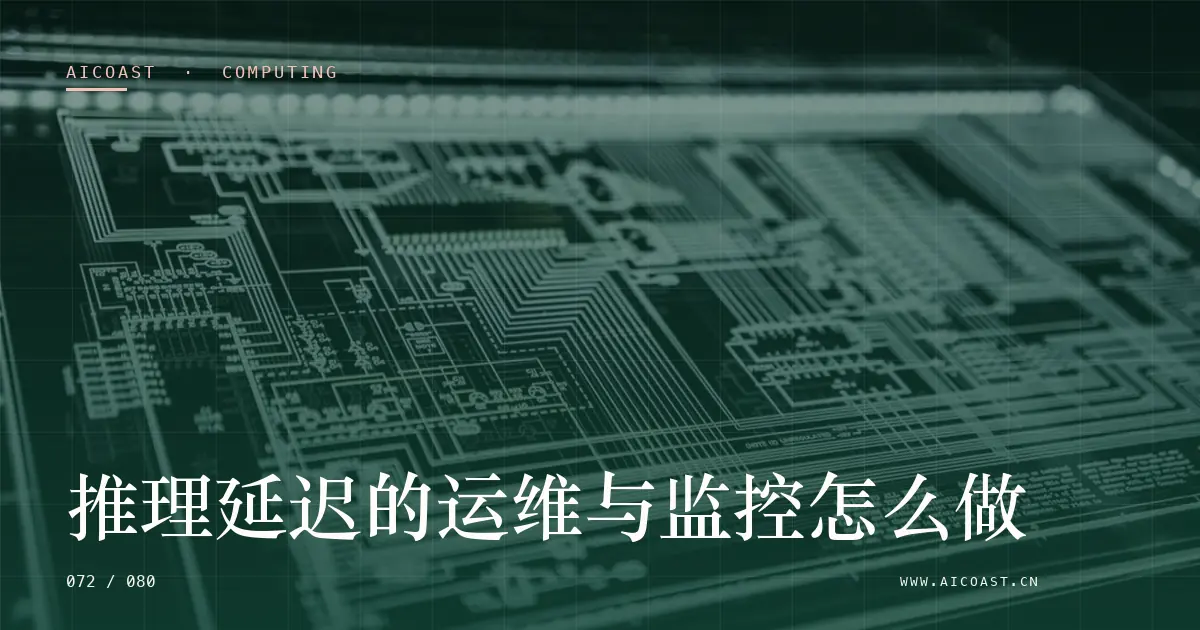 文章封面：推理延迟的运维与监控怎么做（算力、私有化与成本类目）