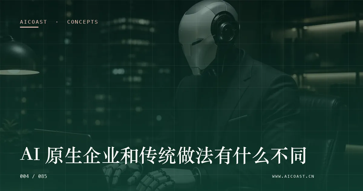 AI 原生企业主题文章封面（AI 基础与概念类目，第 4 篇）