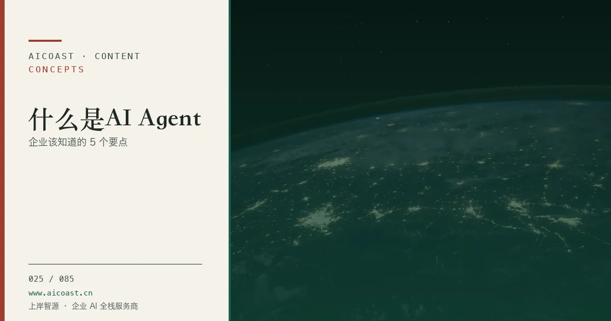 AI Agent主题文章封面（AI 基础与概念类目，第 25 篇）