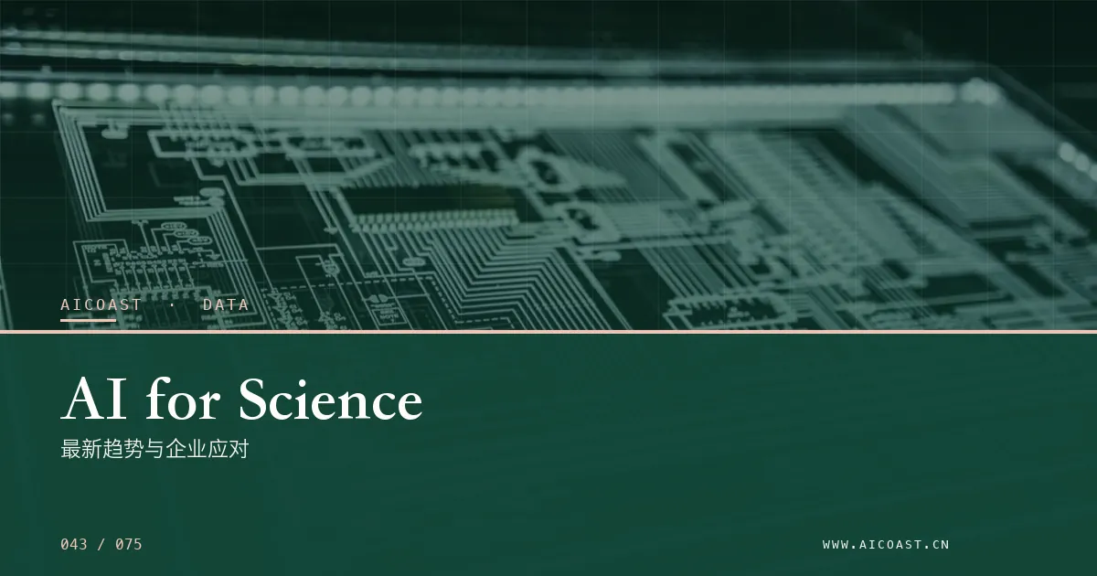 文章封面：AI for Science：最新趋势与企业应对（数据、趋势与行业观察类目）