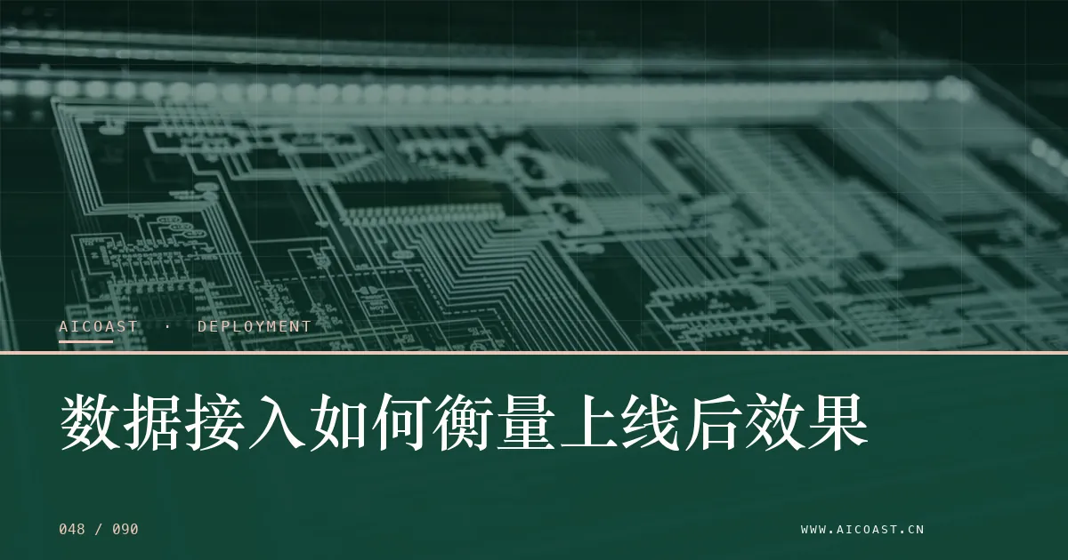 文章封面：数据接入如何衡量上线后效果（部署、实施与验收类目）