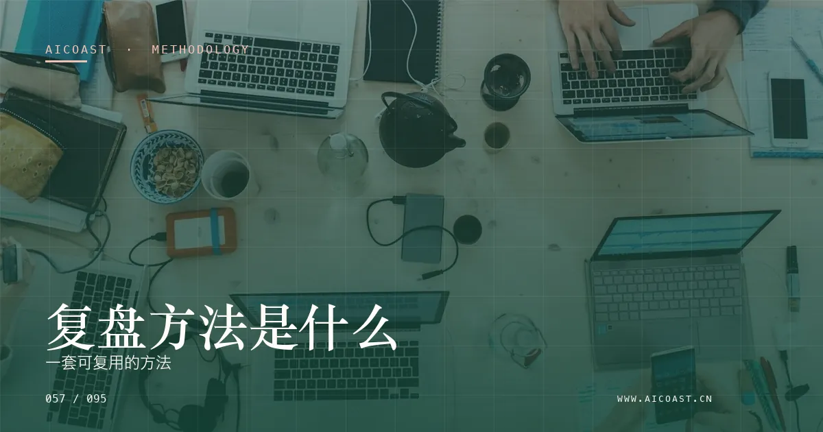 文章封面：复盘方法是什么：一套可复用的方法（方法、团队与训练营类目）